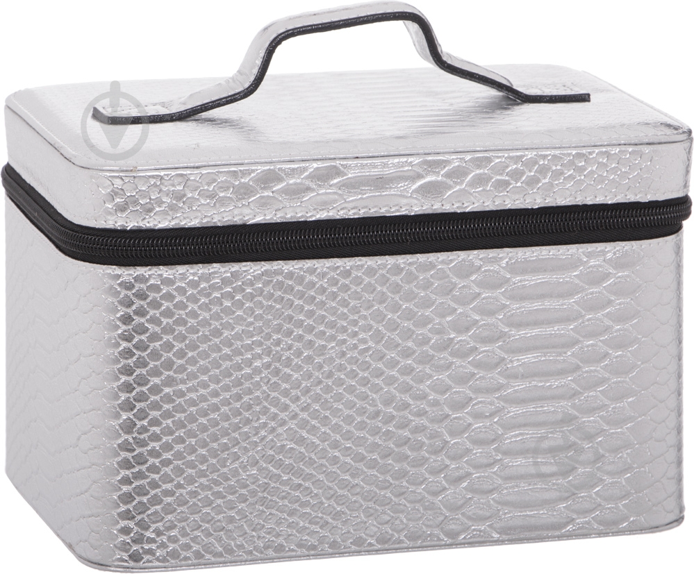 Шкатулка для украшений 28517 серебряная - фото 1