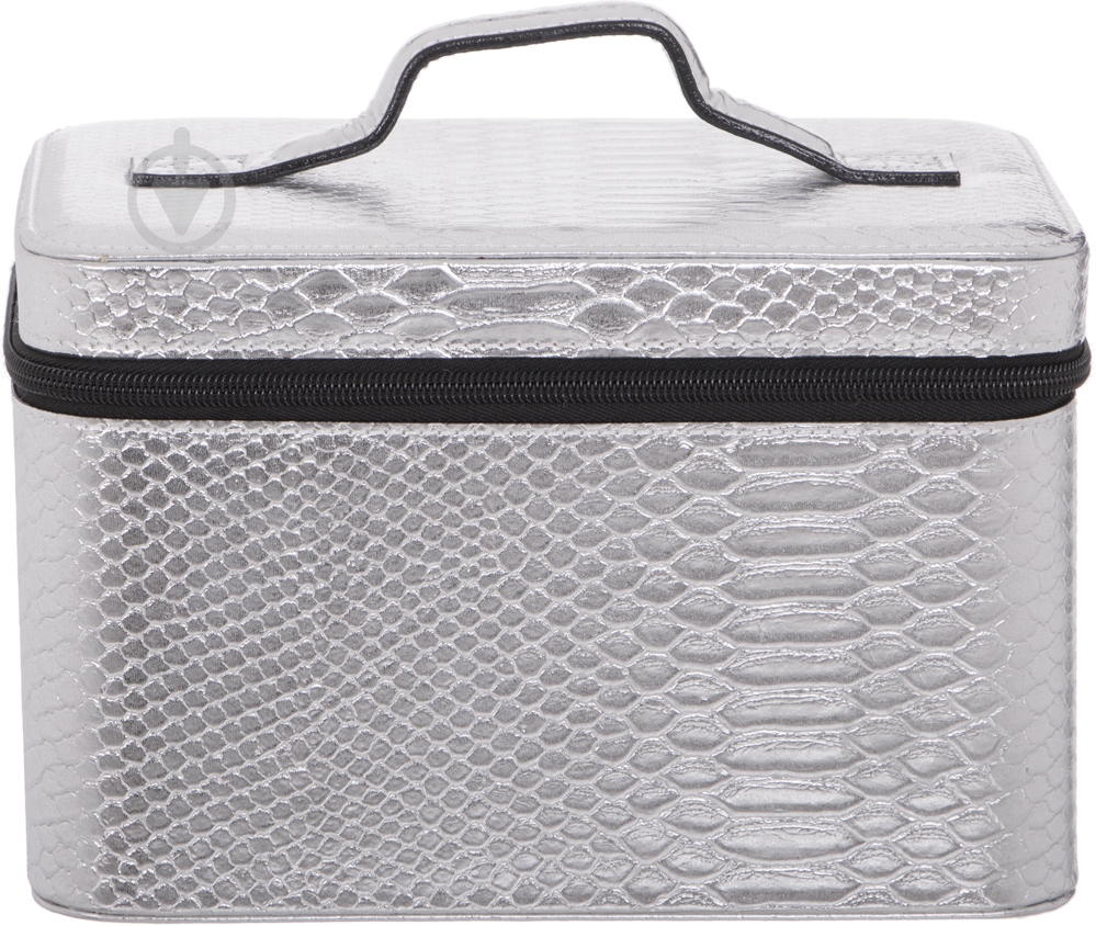 Шкатулка для украшений 28517 серебряная - фото 2