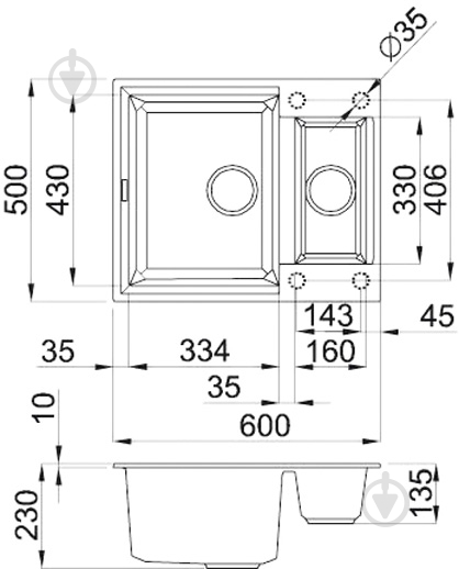 Мойка EASY 150 TITANO 68 - фото 2