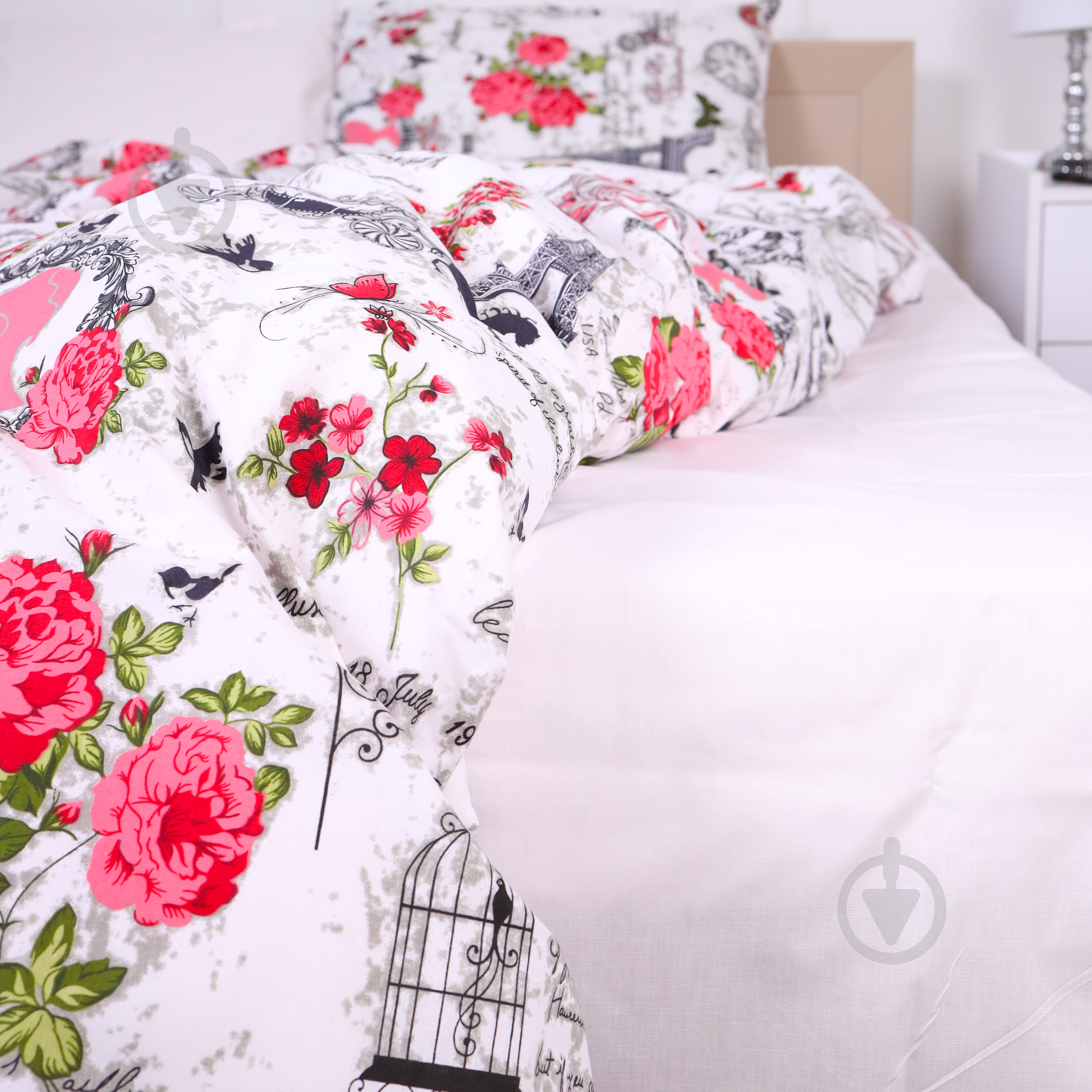 Комплект постельного белья MirSon 17-0188 Grettir мультиколор - фото 3