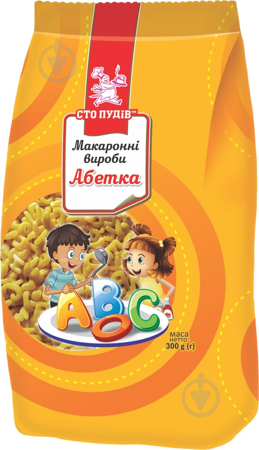 Макароны Сто пудов Азбука 300 г - фото 1 Макароны Сто пудов Азбука 300 г - фото 1