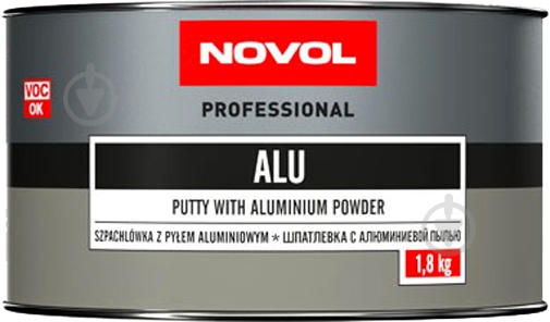 Шпаклівка ALU NOVOL 1165 1,8кг - фото 1