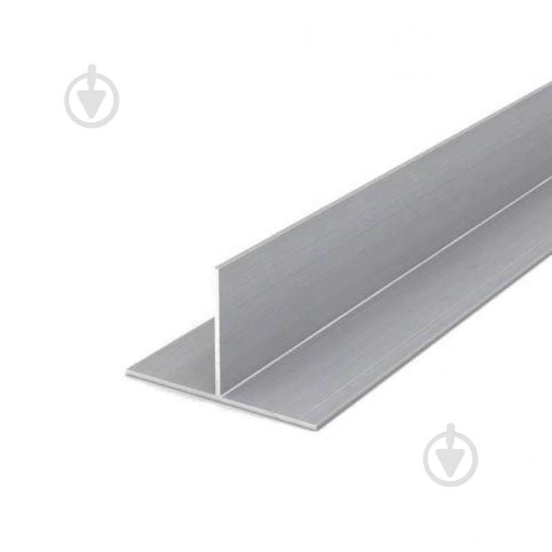 Тавр 40х20х2,0 мм б/п на метраж серебро - фото 1