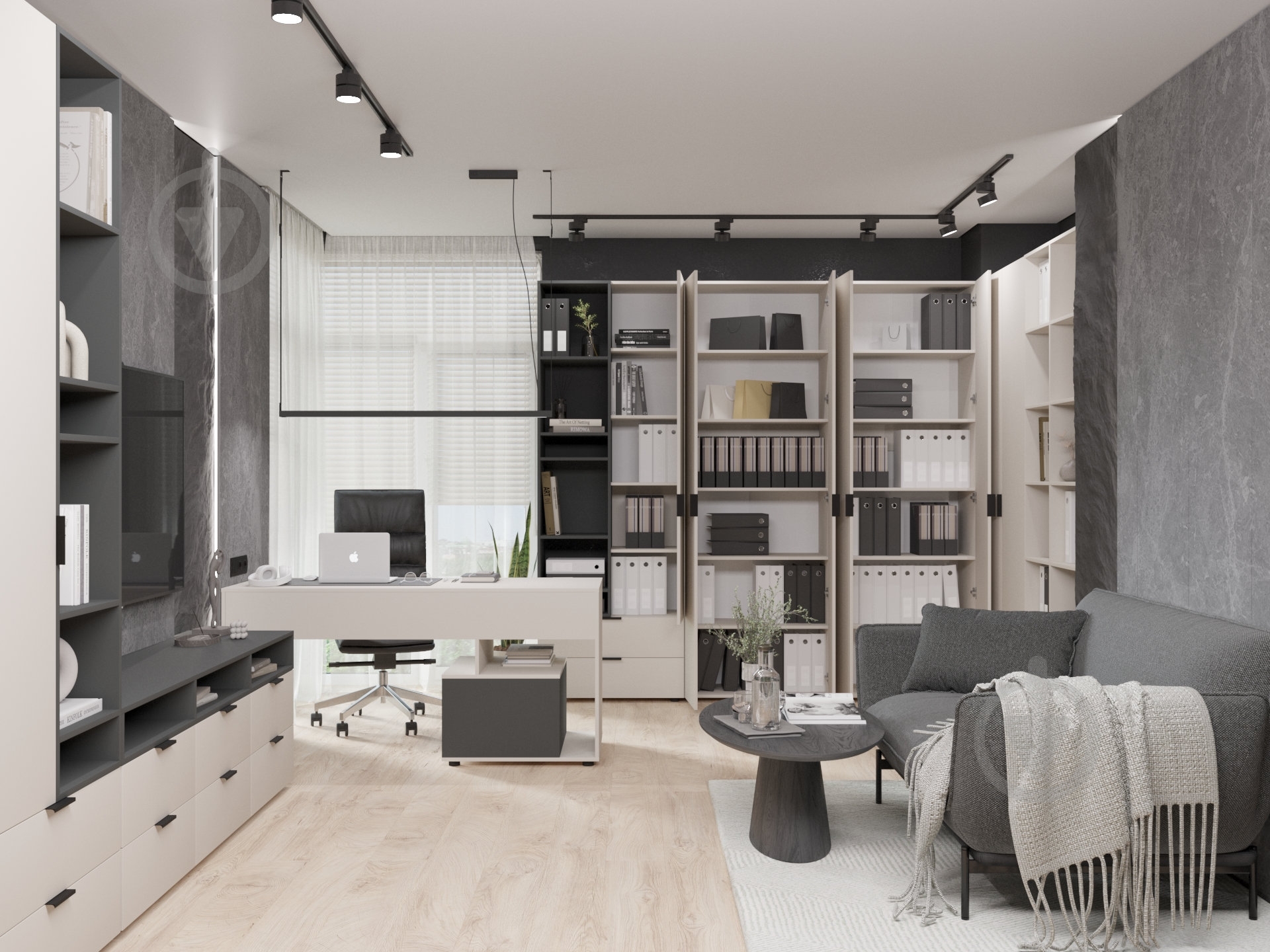 Шкаф Metkas Home А006 2300х800х420 мм кашемир - фото 7