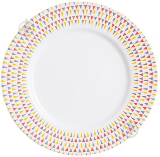 Тарелка обеденная Luminarc Trigone 26.5 см - фото 1 Тарелка обеденная Luminarc Trigone 26.5 см - фото 1