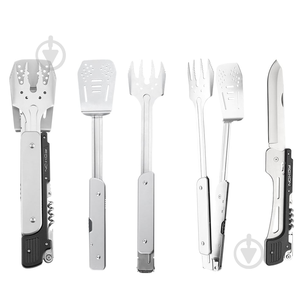 Набор для барбекю Roxon S601 МЕТАЛЕВИЙ - фото 5