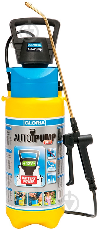 Обприскувач плечовий Gloria AutoPump Set 5 л - фото 1