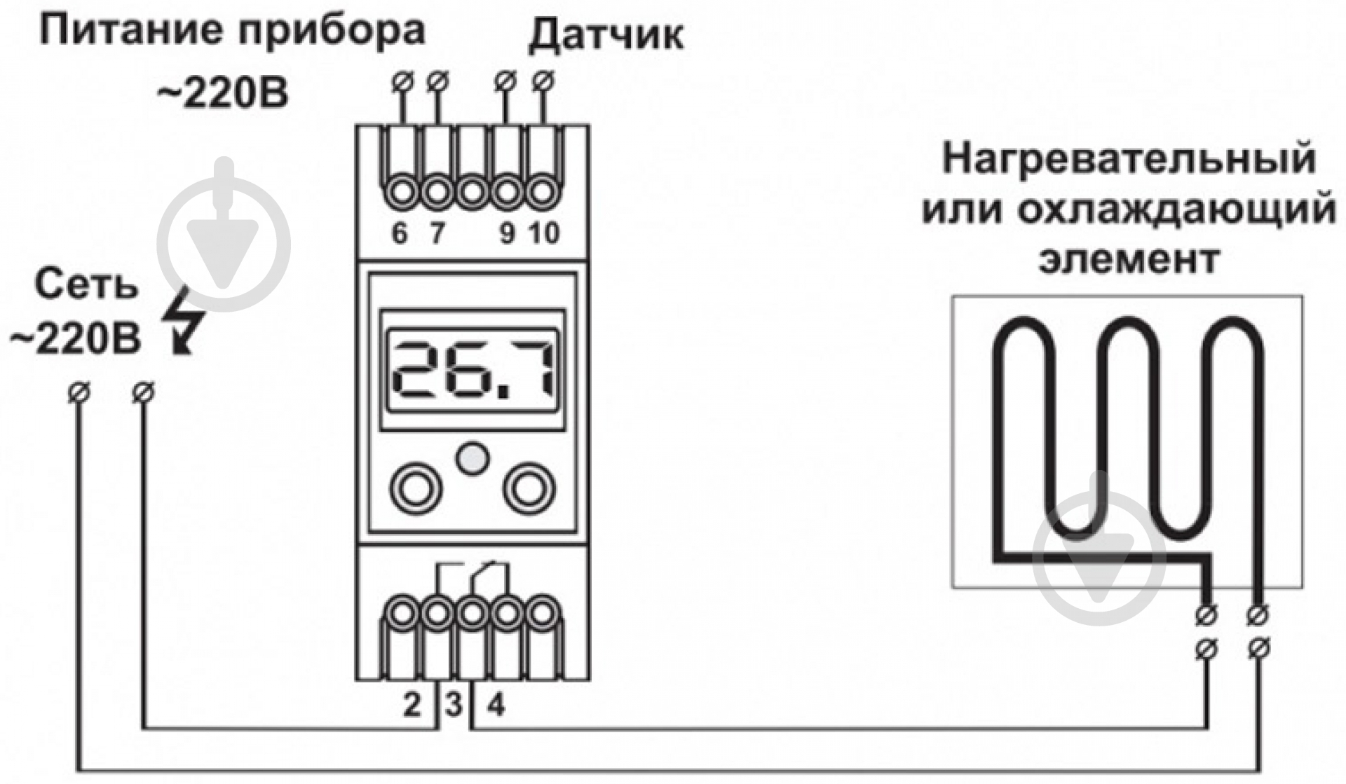 Терморегулятор DigiTOP одноканальный - фото 3 Терморегулятор DigiTOP одноканальный - фото 3