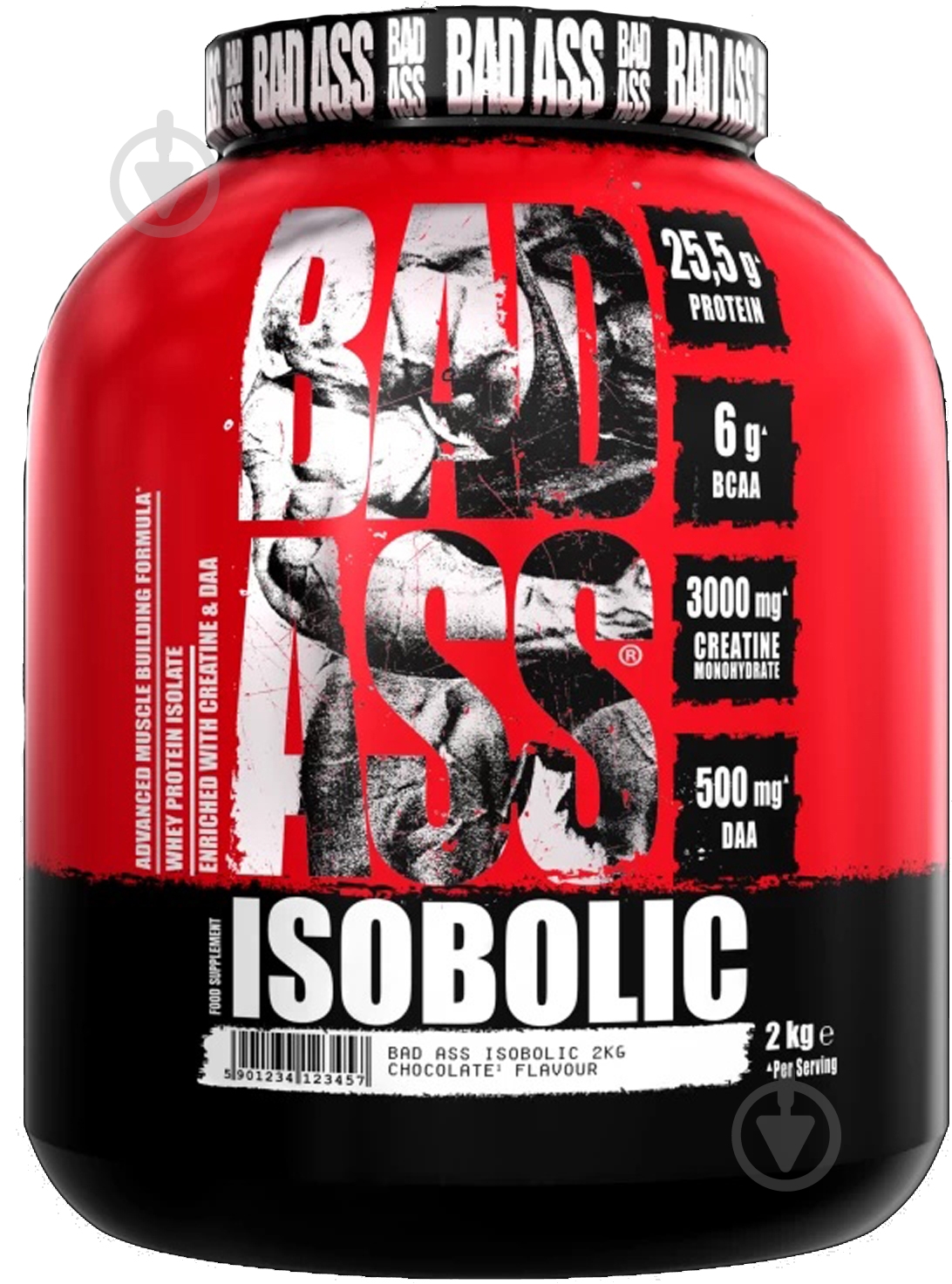 Протеин Bad Ass Isobolic снікерс 2 кг - фото 1