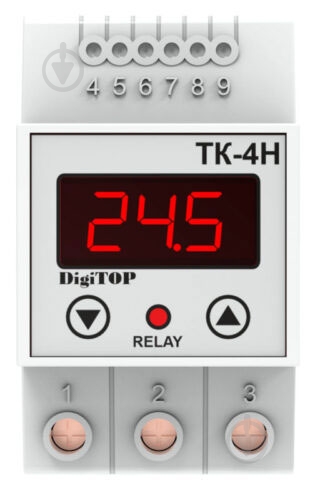 Терморегулятор DigiTOP одноканальный DigiTOP ТК-4Н - фото 2