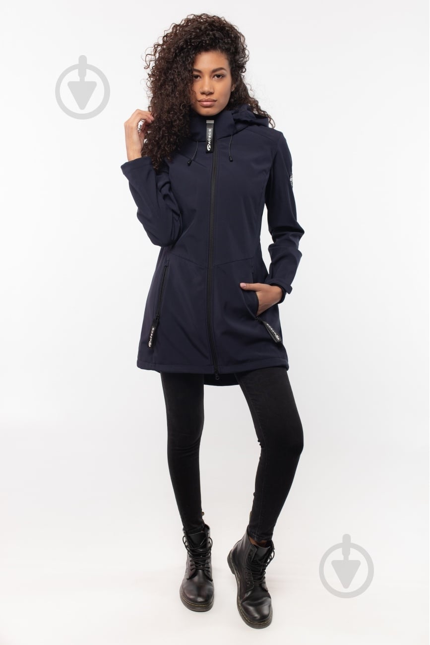 Куртка женская демисезонная Avecs AV-50119/23 р.2XL темно-синяя - фото 2 Куртка женская демисезонная Avecs AV-50119/23 р.2XL темно-синяя - фото 2