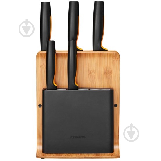 Набір ножів у колоді Fiskars Functional Form 5 предметів - фото 4 Набір ножів у колоді Fiskars Functional Form 5 предметів - фото 4