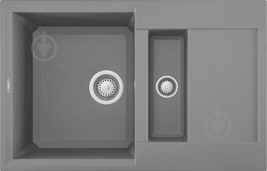 Мойка для кухни ELLECI Easy 325 Titanium 73 - фото 1
