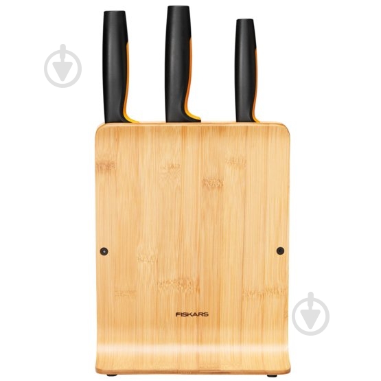 Набор ножей в колоде Fiskars Functional Form 3 предмета 1057553 - фото 2 Набор ножей в колоде Fiskars Functional Form 3 предмета 1057553 - фото 2