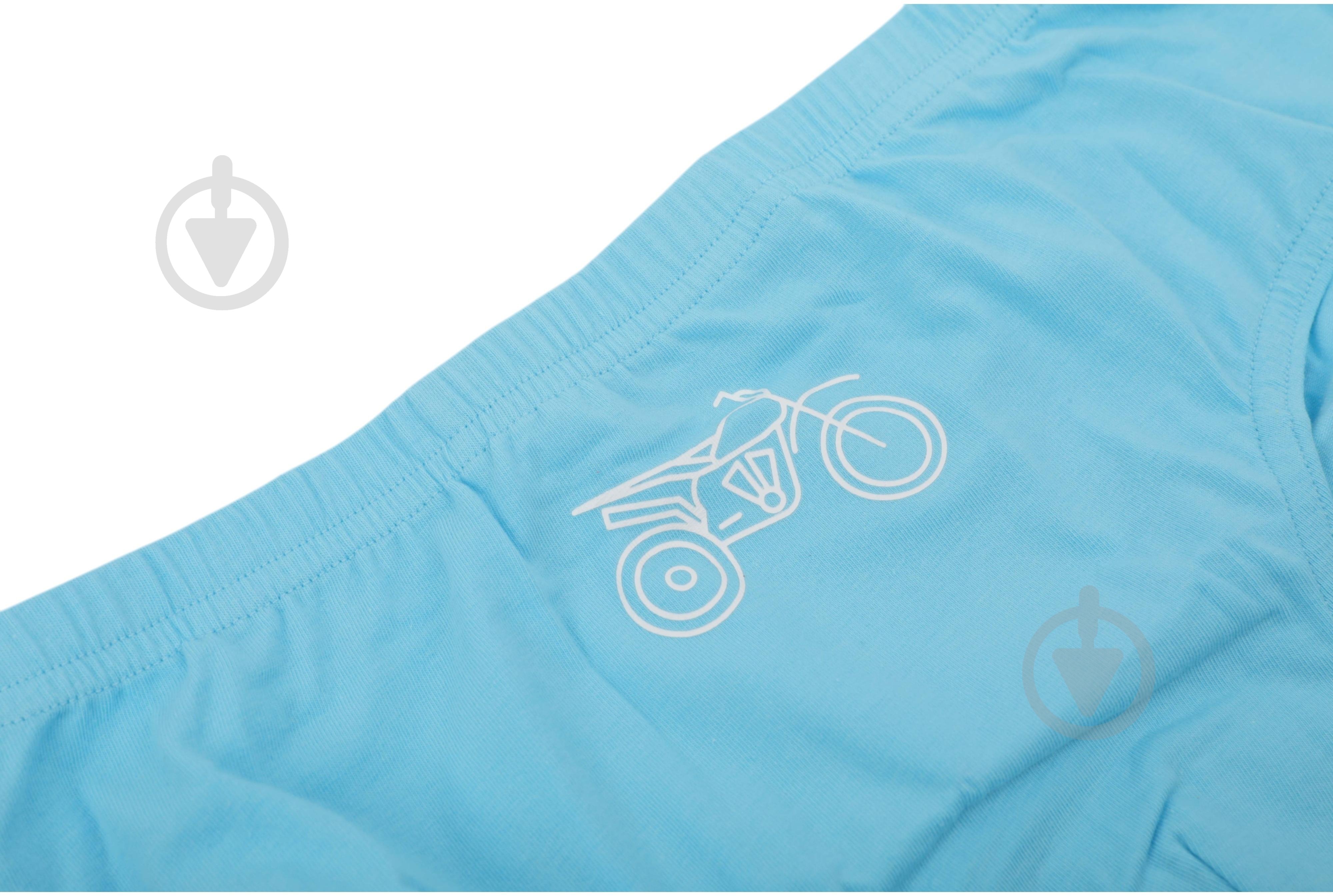 Набір трусів для хлопчиків HW 3 пари р.158-164 блакитний із синім P6-Q6 - фото 9