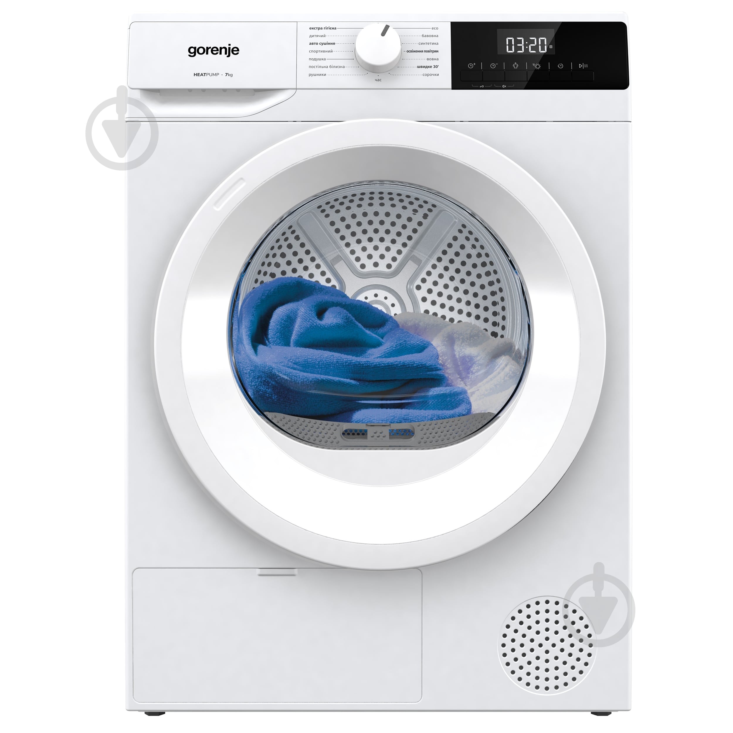 Сушильная машина Gorenje D2HNE7E/UA - фото 1 Сушильная машина Gorenje D2HNE7E/UA - фото 1