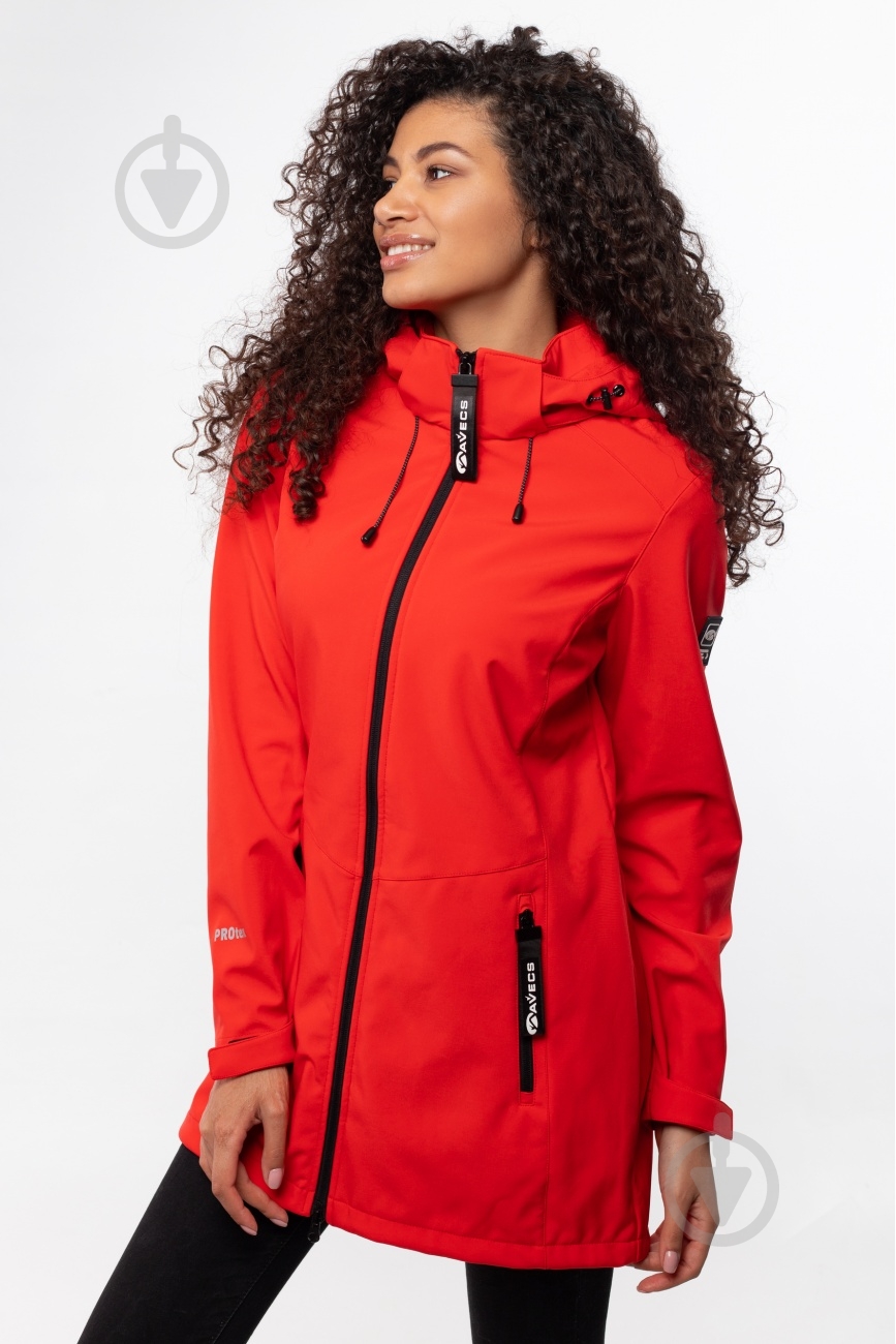 Куртка женская демисезонная Avecs AV-50119/4 р.XL красная - фото 3 Куртка женская демисезонная Avecs AV-50119/4 р.XL красная - фото 3