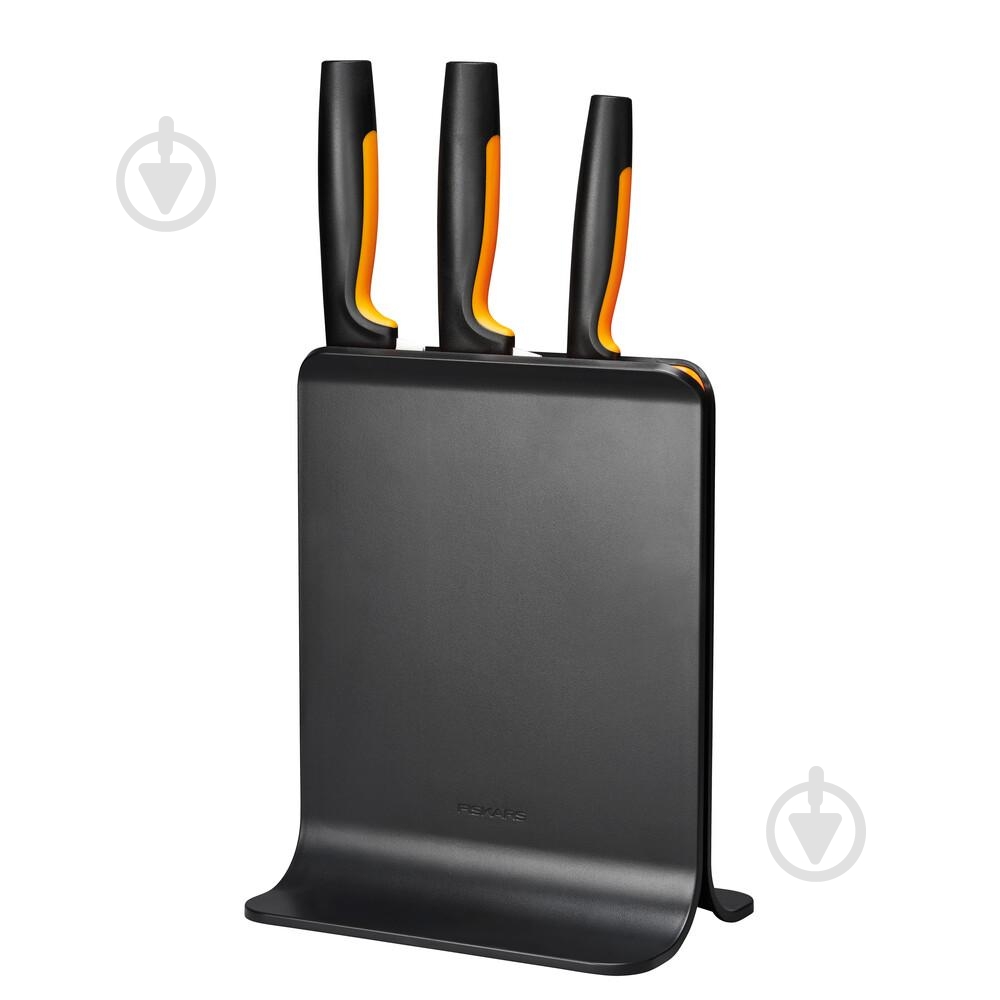 Набор ножей на подставке Fiskars Functional Form 3 предмета 1057555 - фото 1