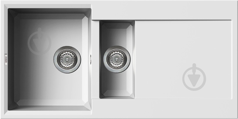 Мойка EASY 475 bianco titano 68 - фото 1 Мойка EASY 475 bianco titano 68 - фото 1