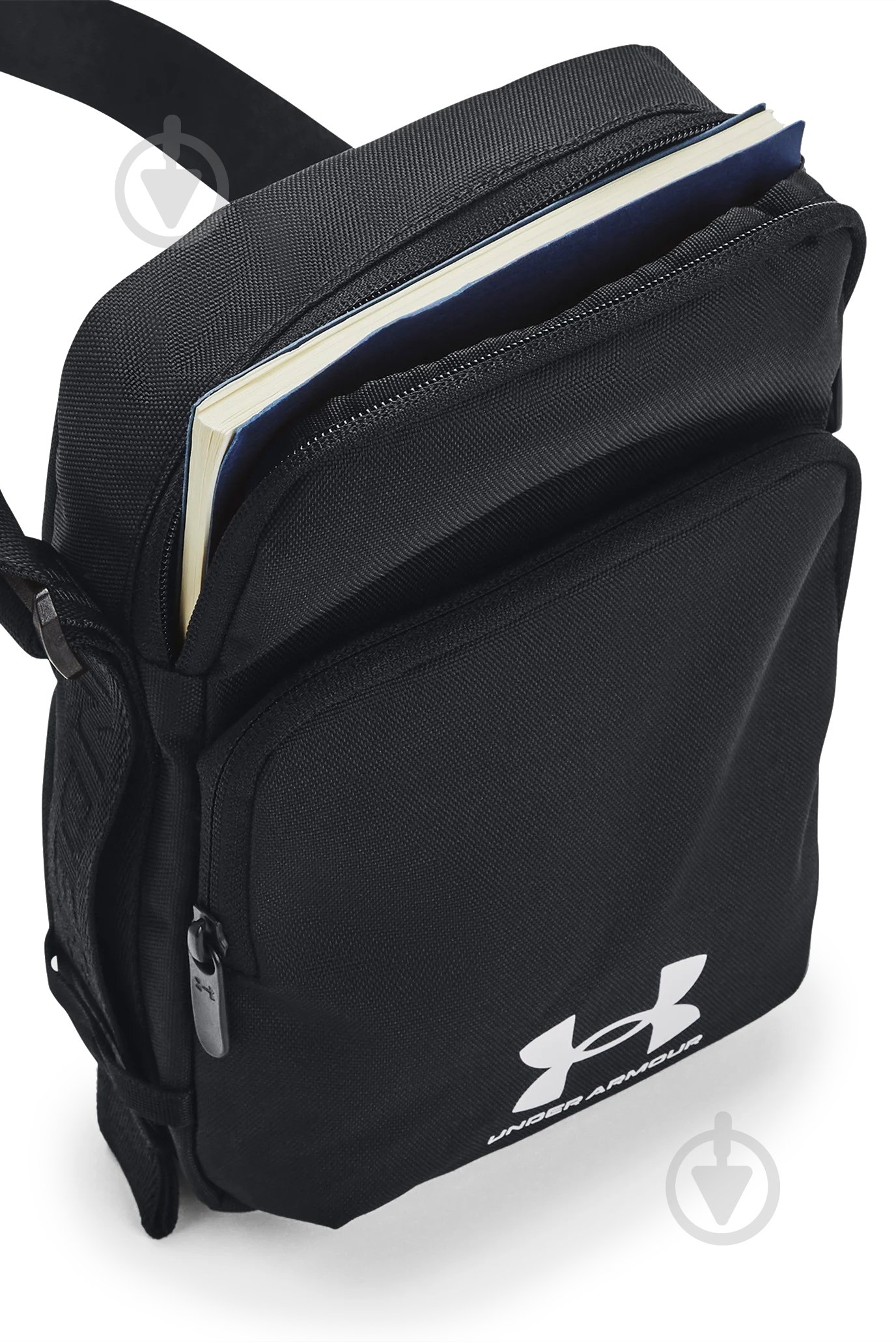 Сумка через плече Under Armour LOUDON LITE CROSSBODY 1381912-001 4 л чорний - фото 6