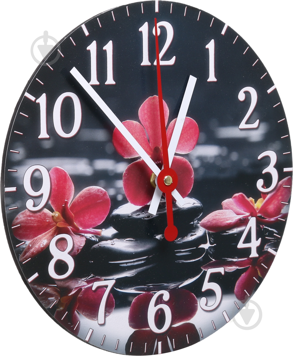 Часы настенные d=25 см в ассортименте - фото 2