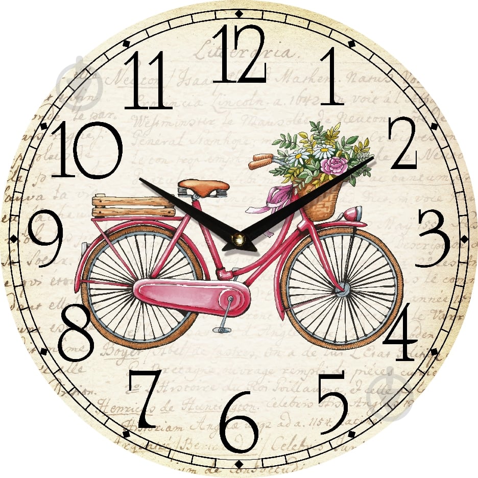 Часы настольные Велосипед - фото 1