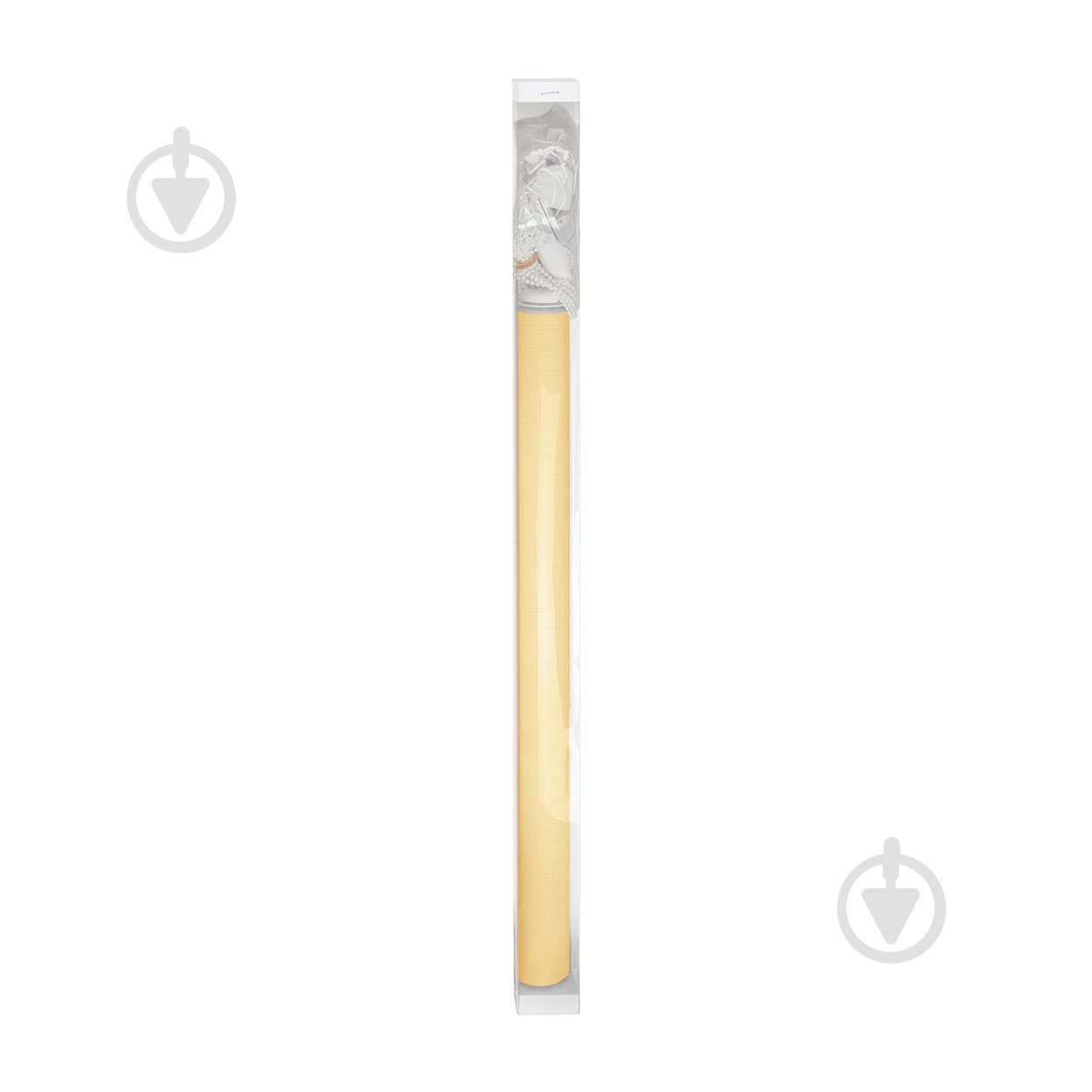 Ролета мини Rollotex LEN с фиксацией под наклон 80x150 см желтая - фото 3 Ролета мини Rollotex LEN с фиксацией под наклон 80x150 см желтая - фото 3