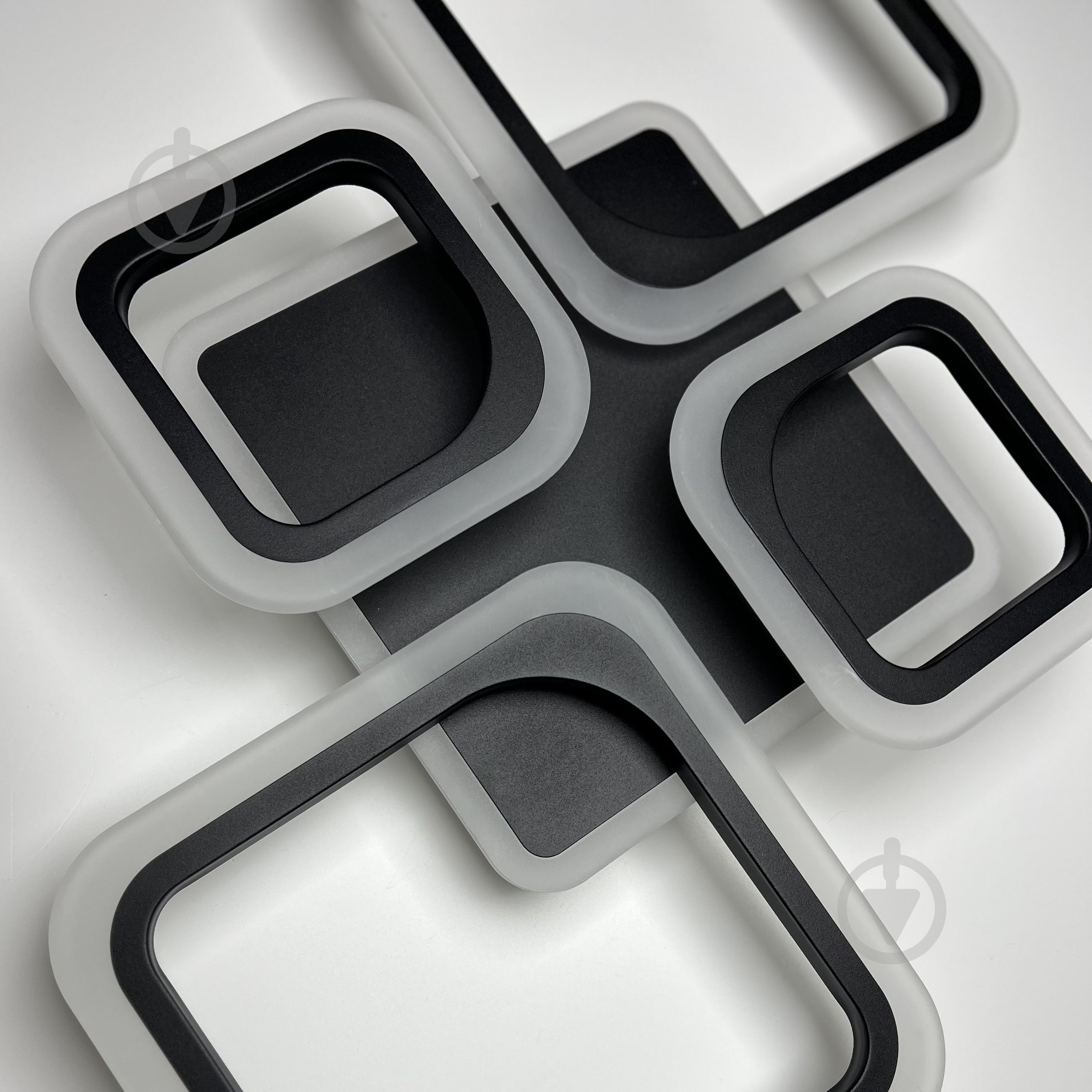 Люстра светодиодная Luminaria 90 Вт LED-модуль черный OVAL RGB 90W 5S BLACK - фото 18