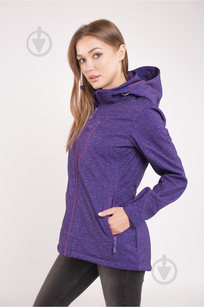 Куртка женская демисезонная Avecs AV-50120/6 р.M фиолетовая - фото 4