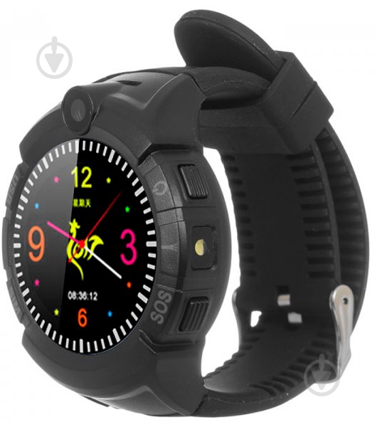 Смарт-часы Ergo GPS Tracker Color C010 black (GPSC010BL) - фото 1 Смарт-часы Ergo GPS Tracker Color C010 black (GPSC010BL) - фото 1