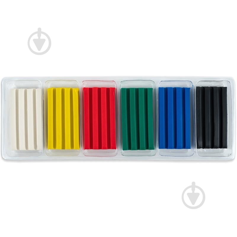 Пластилін восковий 6 кольорів 120 г HK24-081 KITE - фото 2 Пластилін восковий 6 кольорів 120 г HK24-081 KITE - фото 2