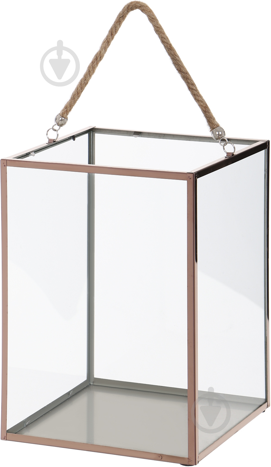 Подсвечник Rose Gold 22x22x30,5 см - фото 1