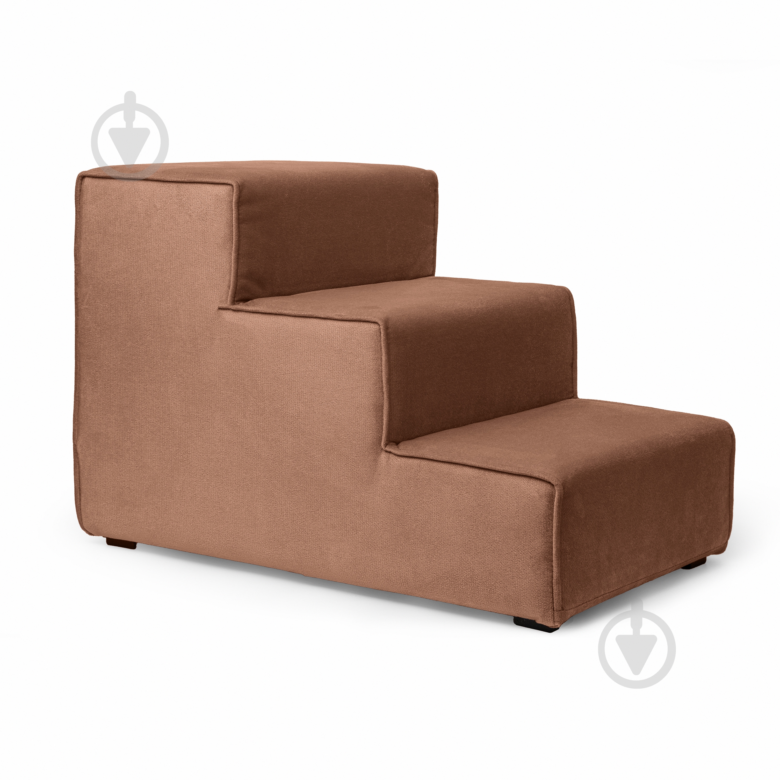 Ступени широкие PETBED 66х42 см h-45 см велюр коричневый - фото 6 Ступени широкие PETBED 66х42 см h-45 см велюр коричневый - фото 6