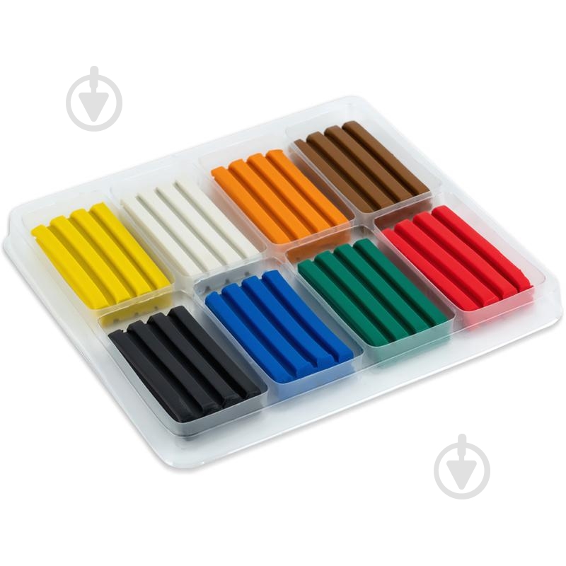 Пластилін восковий 8 кольорів 160 г HW25-082 KITE - фото 4 Пластилін восковий 8 кольорів 160 г HW25-082 KITE - фото 4