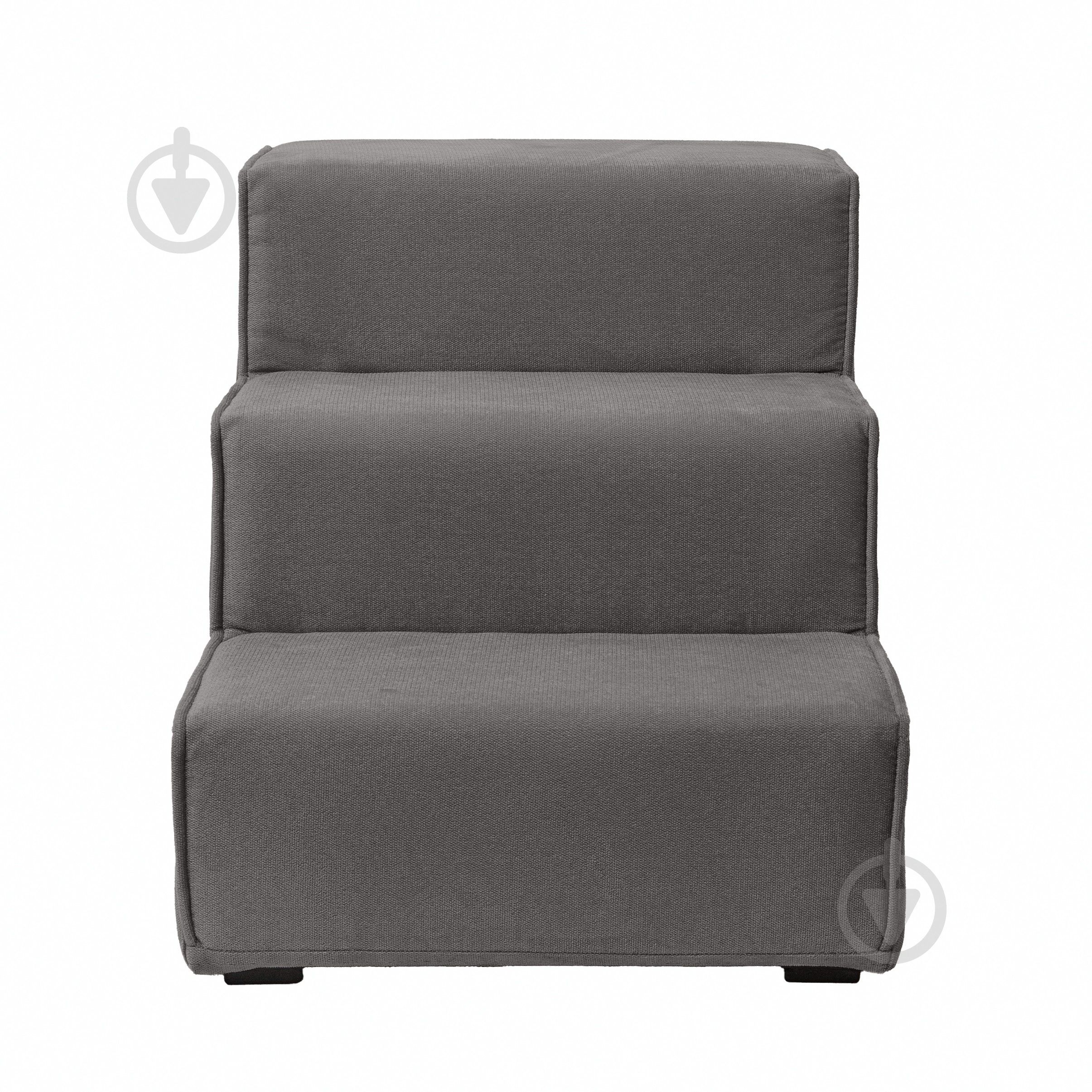 Ступени широкие PETBED 66х42 см h-45 см велюр темно-серый - фото 4 Ступени широкие PETBED 66х42 см h-45 см велюр темно-серый - фото 4