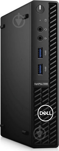 Неттоп Dell OptiPlex 3080 MFF (N212O3080MFF) black - фото 1