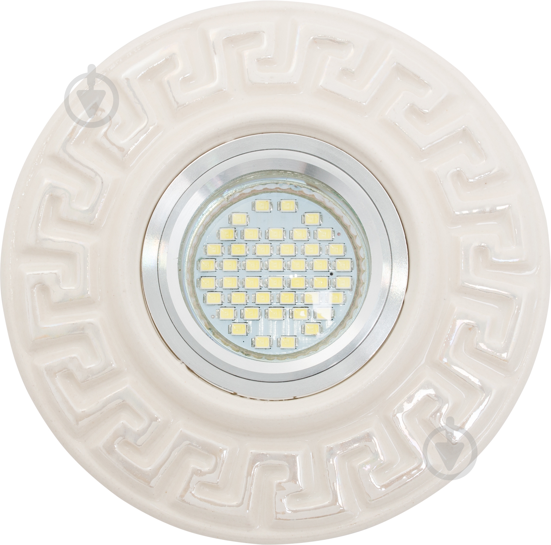 Светильник точечный Romanof Ceramics Римский П MR 16 GY6.35 перламутровый 1227-01 - фото 1 Светильник точечный Romanof Ceramics Римский П MR 16 GY6.35 перламутровый 1227-01 - фото 1