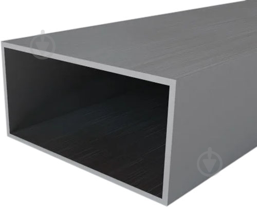 Труба прямокутна алюмінієва Braz Line гладкий 40x60x3,5 мм анодована - фото 1 Труба прямокутна алюмінієва Braz Line гладкий 40x60x3,5 мм анодована - фото 1