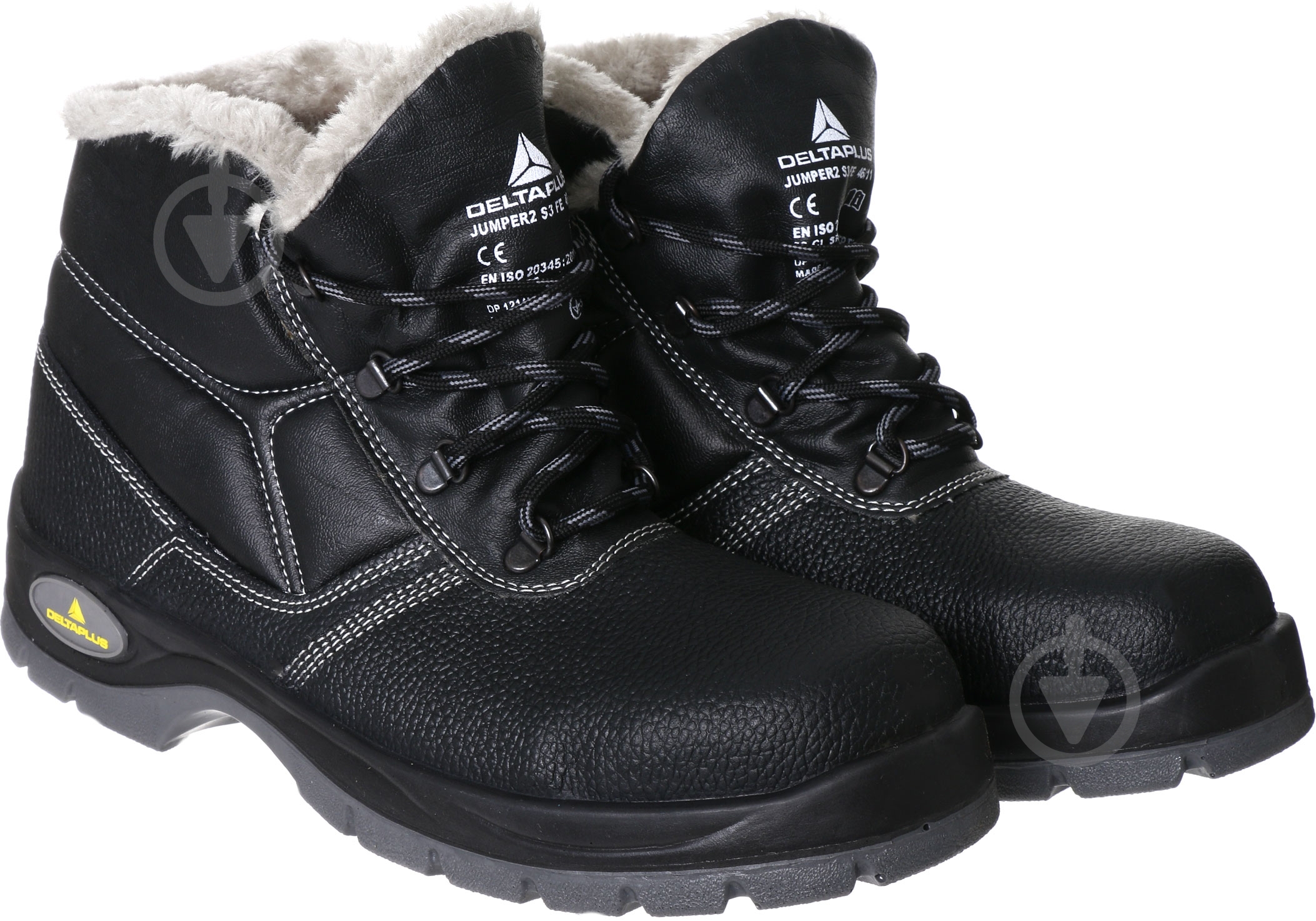 Ботинки Delta Plus Jumper2 S3 FUR SRC р.46 JUMP2S3FENO46 черный - фото 1