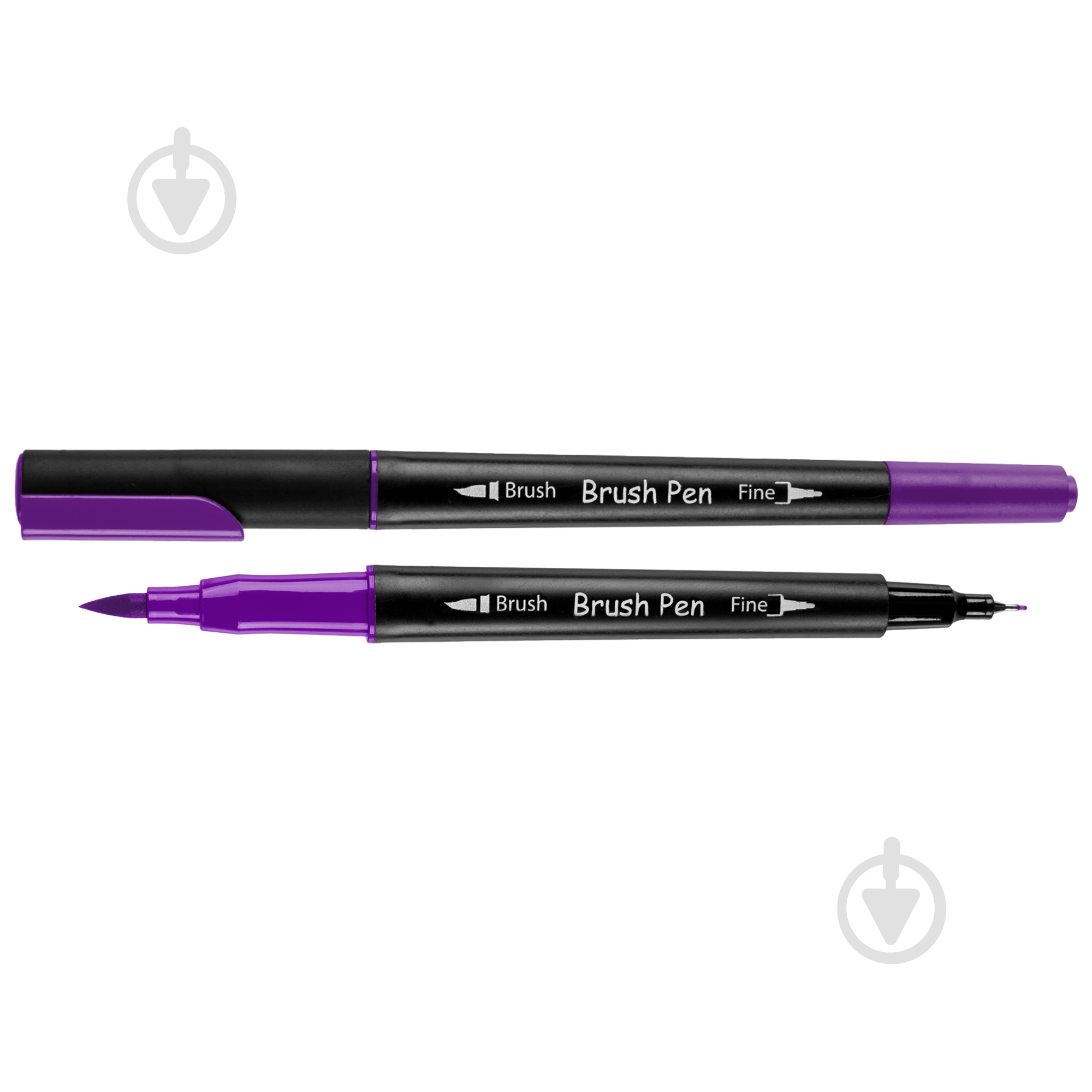 Маркер акварельный Santi Brush Pen SW-08 фиолетовый 391008 - фото 1