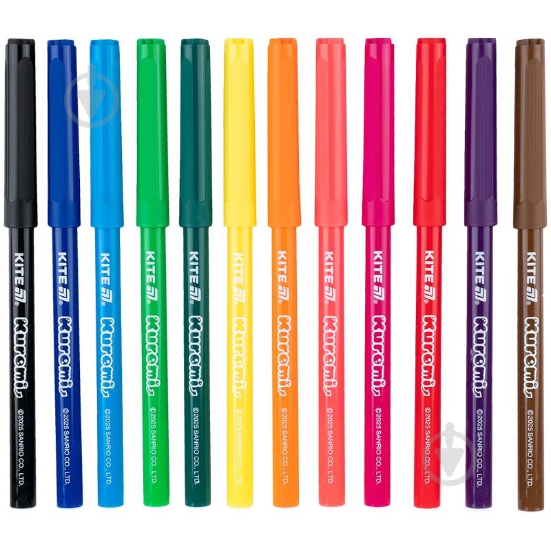 Набор фломастеров 12 шт. HK25-447-2 KITE - фото 2 Набор фломастеров 12 шт. HK25-447-2 KITE - фото 2