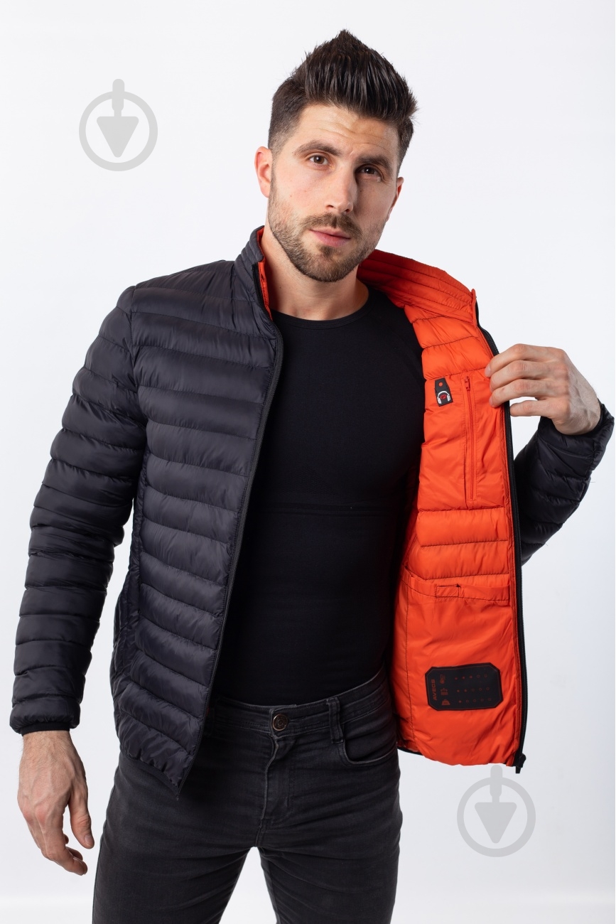 Куртка мужская демисезонная Avecs AV-50194/1_9 р.XXL черная - фото 3