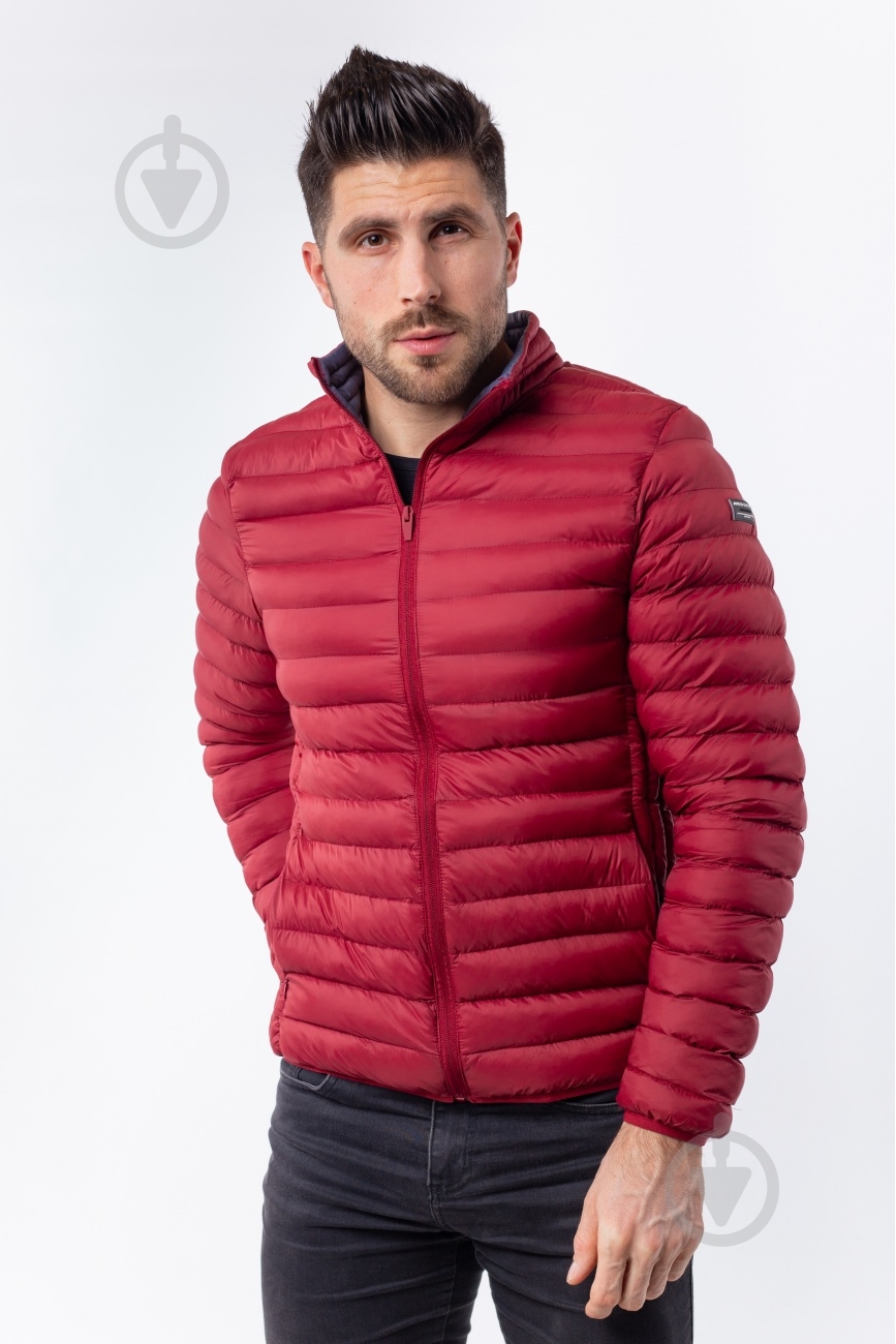 Куртка мужская демисезонная Avecs AV-50194В/52_17 р.XXXXL бордовая - фото 1