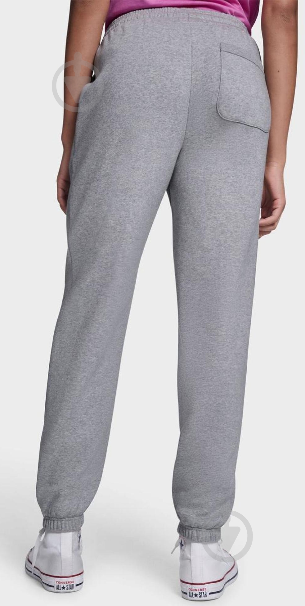 Брюки Converse Chuck Patch Jogger CVW6B118-M6X р. S серый - фото 4 Брюки Converse Chuck Patch Jogger CVW6B118-M6X р. S серый - фото 4