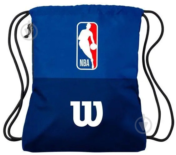 Сумка для обуви Wilson NBA WTBA70020 синий - фото 1