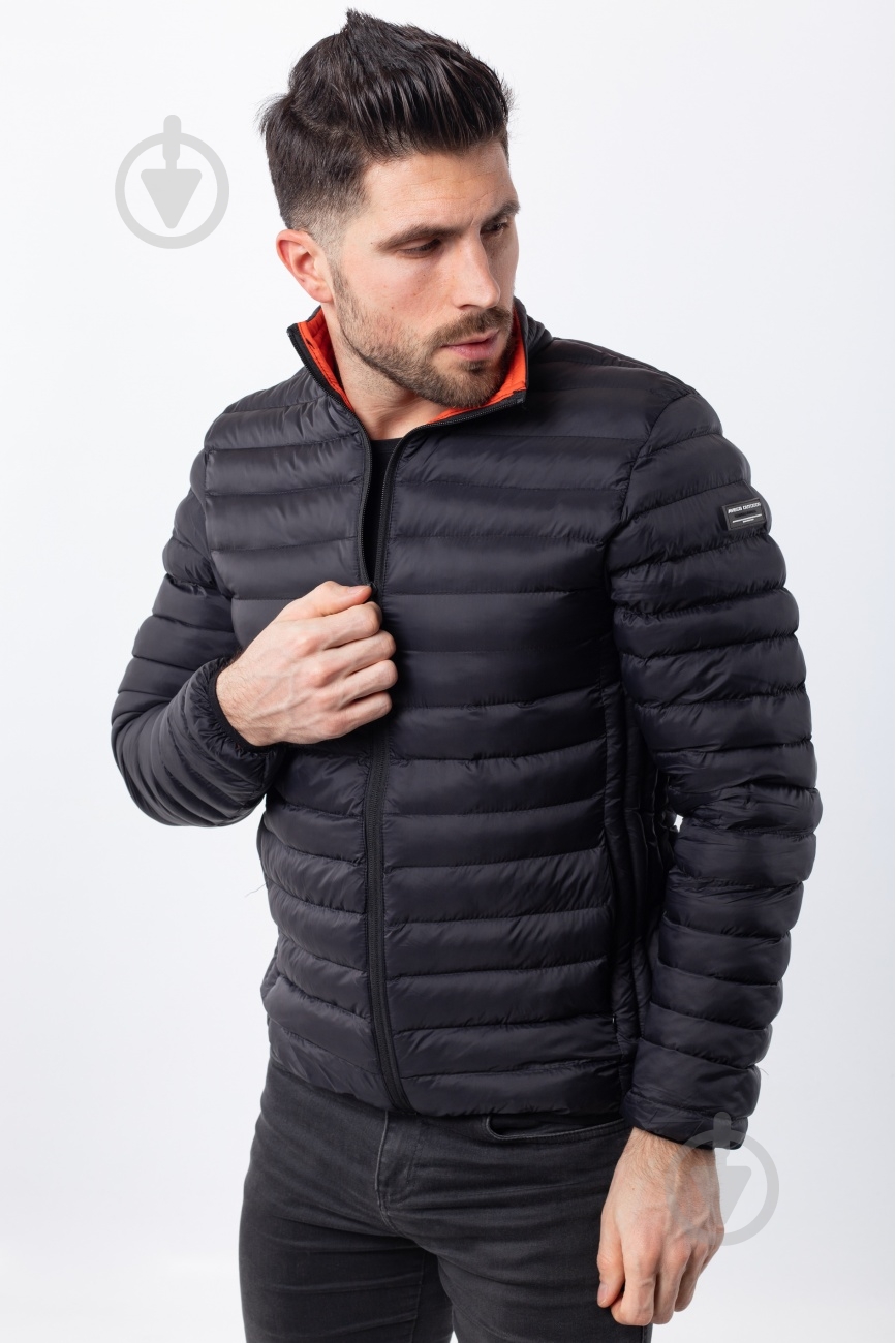 Куртка чоловіча демісезонна Avecs AV-50194/1_9 р.XXXXL чорна - фото 4