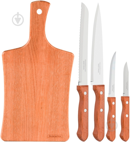 Набор ножей Tramontina Dynamic 5 предметів (22399/018) - фото 1 Набор ножей Tramontina Dynamic 5 предметів (22399/018) - фото 1