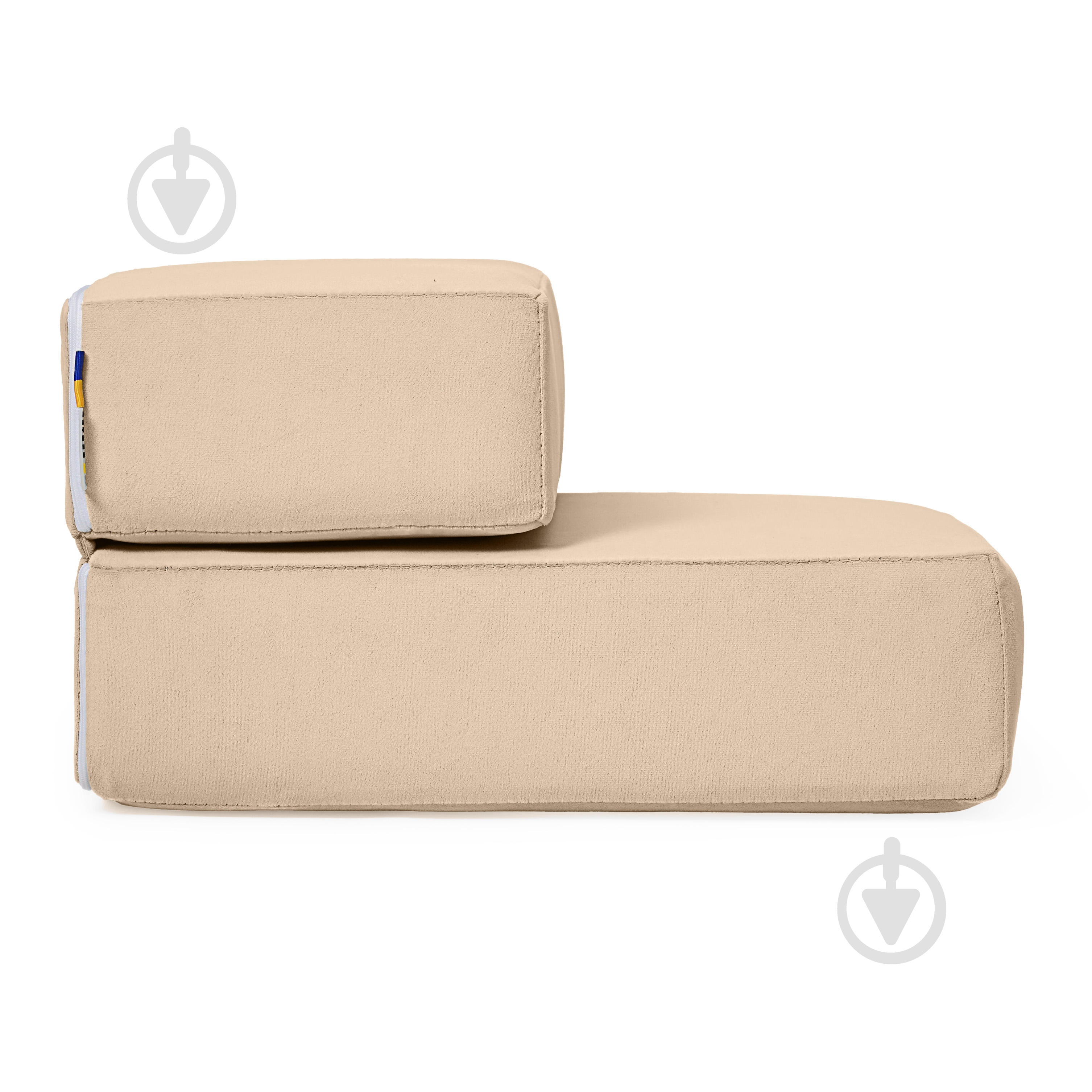 Ступени мягкие PETBED 44х42 см h-24 см велюр бежевый - фото 5 Ступени мягкие PETBED 44х42 см h-24 см велюр бежевый - фото 5