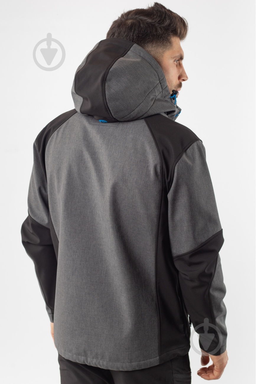 Куртка мужская демисезонная Avecs AV-50176/2 р.XL серая - фото 3