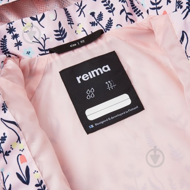 Куртка для девочек Reima Reimatec Hete р.80 светло-розовый 511307A-4011 - фото 4 Куртка для девочек Reima Reimatec Hete р.80 светло-розовый 511307A-4011 - фото 4